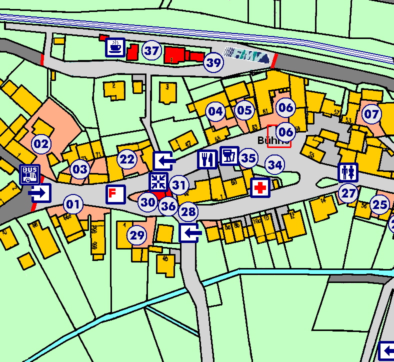 Festmeile um das Alte Rathaus - Gestaltung: Tillig