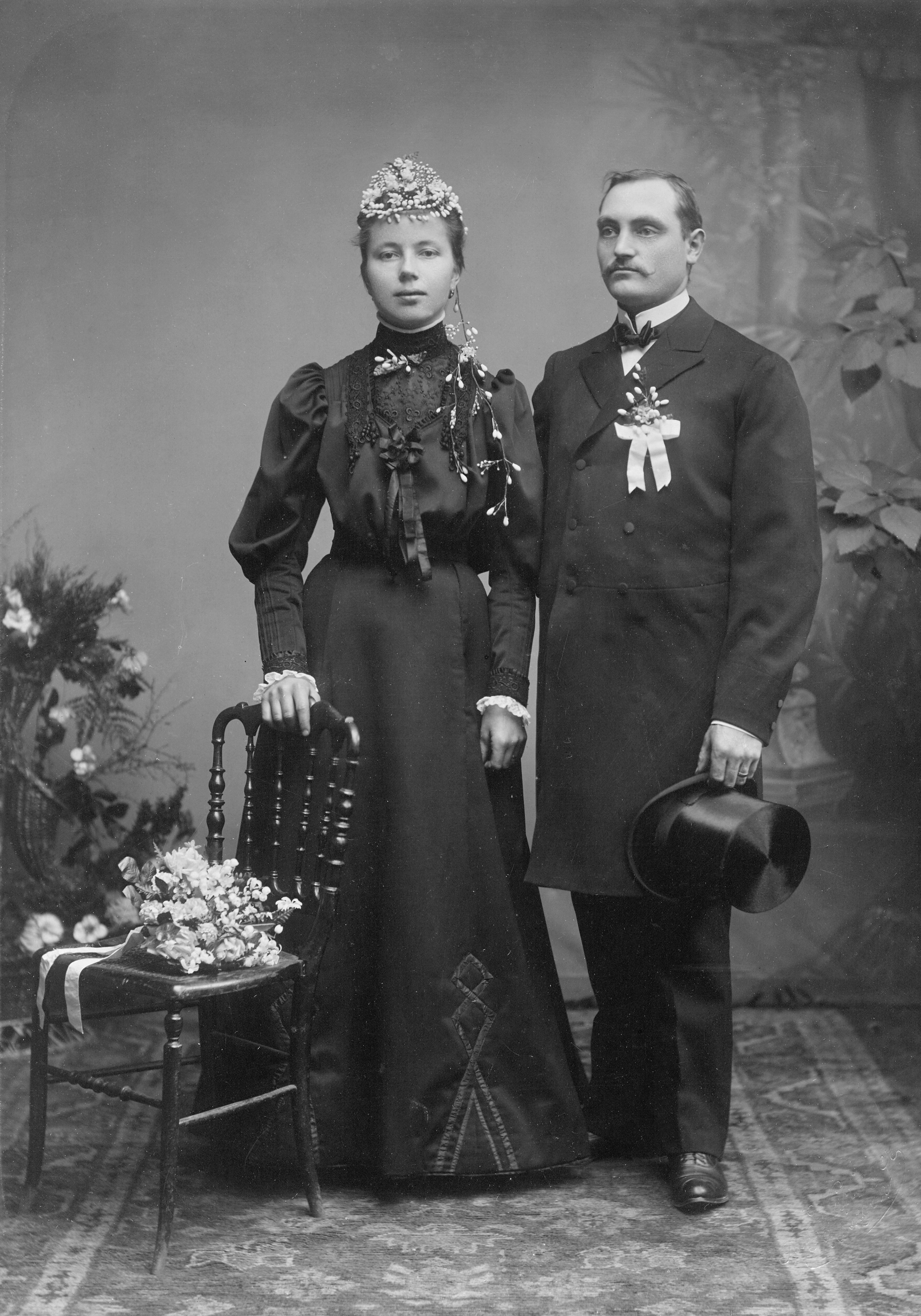 oo Nehl Karl und Pauline Ohly 1908 oo Nehl Karl und Pauline Ohly 1908