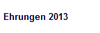 Ehrungen 2013