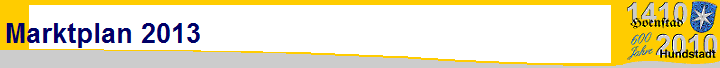 Marktplan 2013